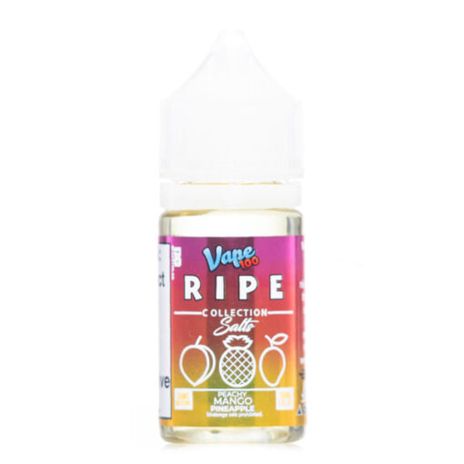 Ripe Salts Collection Peachy Mango Pineapple eJuice by Vape 100