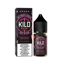 Kilo Revival Strawberry Nectarine Salt Nic Vape Juice