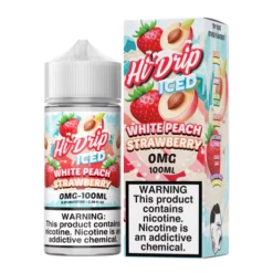 Hi-Drip Iced White Peach Strawberry liquid