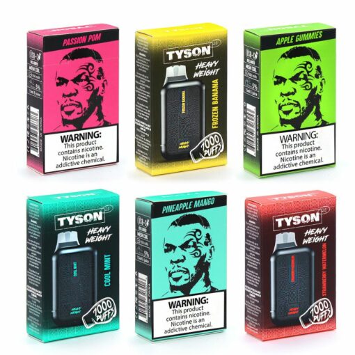 Tyson 2.0 Heavyweight Disposable 7000 Puffs