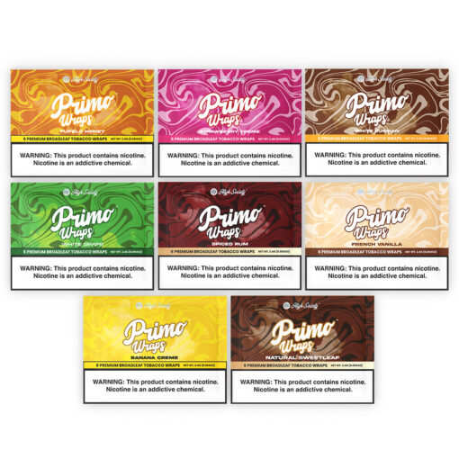 Primo Broadleaf Tobacco Wraps Family