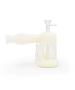 Ritual - 6'' Duality Silicone Dual Use Bubbler - UV Titanium White
