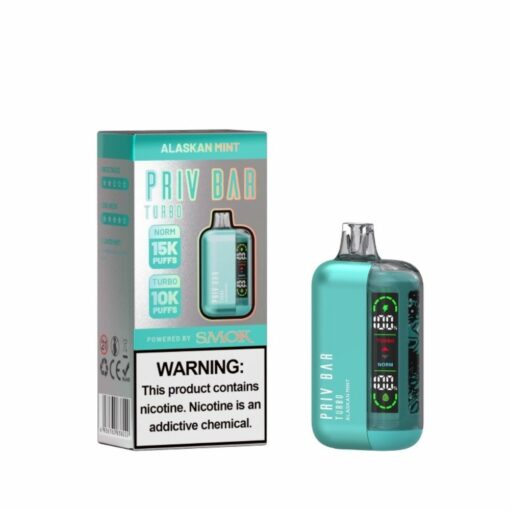 SMOK Priv Bar Turbo 15000 Puffs Alaskan Mint