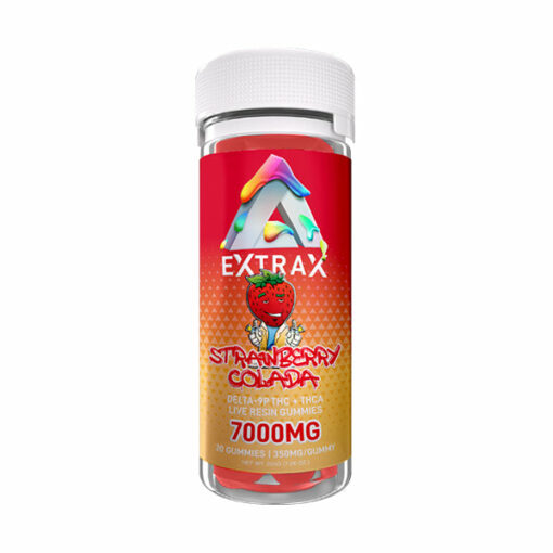 Delta Extrax - Adios Blends D9 + THC-A Live Resin Gummies | 7000mg - Image 6