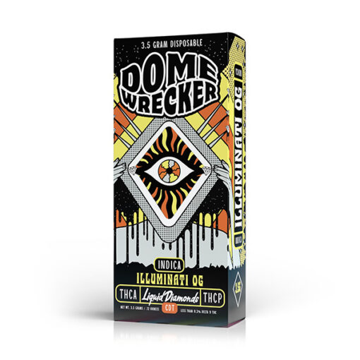 HiXotic - Dome Wrecker THC-A + THC-P Liquid Diamond Disposable | 3.5G - Image 5