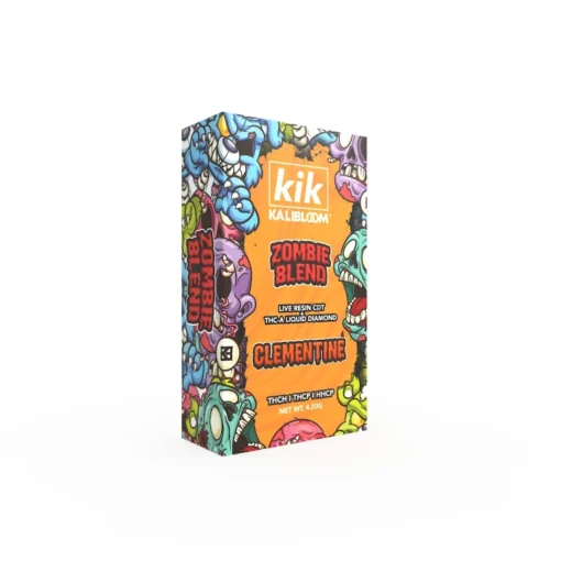 Kalibloom Kik - Zombie Blend THC-A + THC-H + THC-P + HHC-P Liquid Diamond Disposable | 4.2G - Image 10