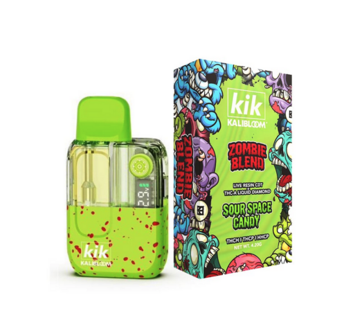 Kalibloom Kik - Zombie Blend THC-A + THC-H + THC-P + HHC-P Liquid Diamond Disposable | 4.2G