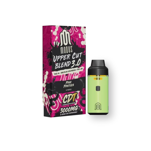 Modus - Uppercut Blend THC-H + D8 + THC-JD Live Resin Disposable | 3G - Image 6