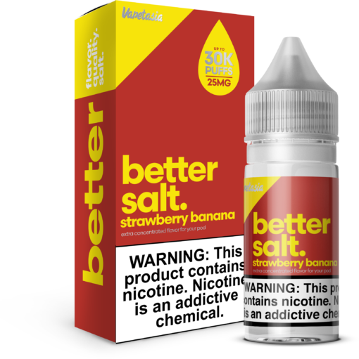 Better Salt by Vapetasia - Strawberry Banana 30mL