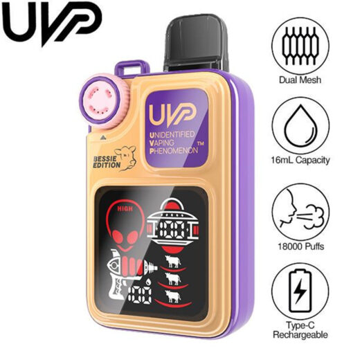 UVP Bessie Edition 18K Puff Disposable Vape - 18000 Puffs - Image 3